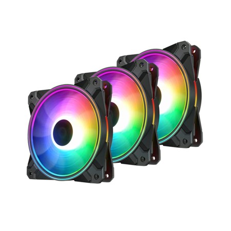 Вентилятор Deepcool FC120-3 (R-FC120-BAMN3-G-1/R-FC120-BKAM) 3 шт