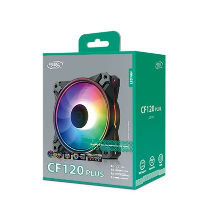 Вентилятор Deepcool FC120-3 (R-FC120-BAMN3-G-1/R-FC120-BKAM) 3 шт
