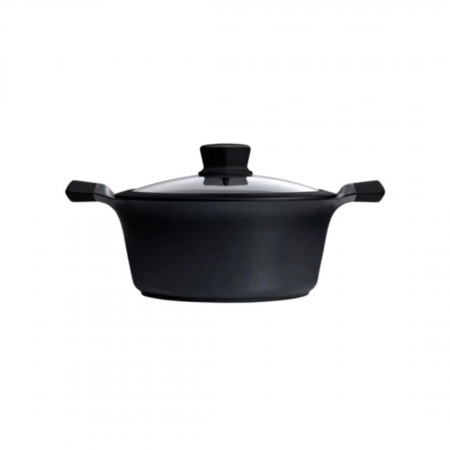 Кастрюля Huohou Super Platinum Non-stick Pan-Stock Pot (HU0072) чёрный 2.2 л