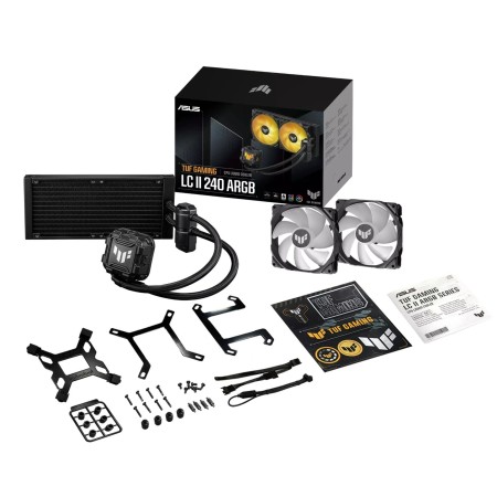 Система водяного охлаждения ASUS TUF GAMING LC II 240 ARGB (90RC00U1-M0UAY0) чёрный
