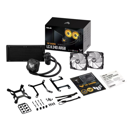 Система водяного охлаждения ASUS TUF GAMING LC II 240 ARGB (90RC00U1-M0UAY0) чёрный