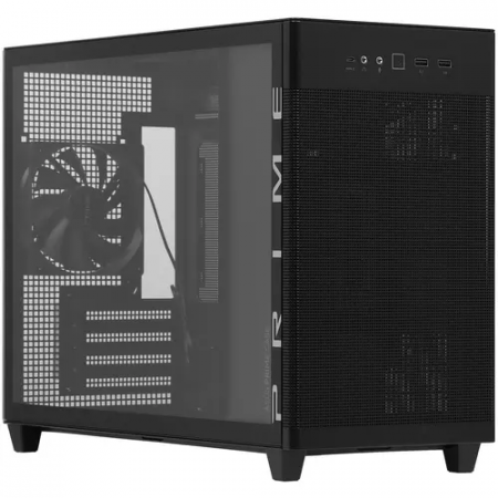 Корпус ASUS Prime AP201 Tempered Glass чёрный