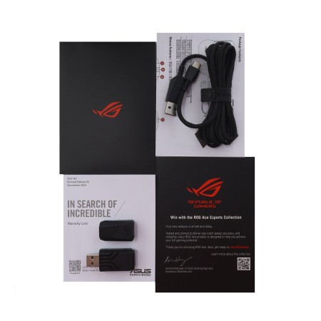 Мышь беспроводная ASUS ROG Keris II Wireless ACE (90MP03N0-BMUA00) черный