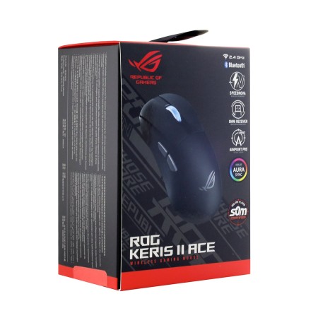 Мышь беспроводная ASUS ROG Keris II Wireless ACE (90MP03N0-BMUA00) черный