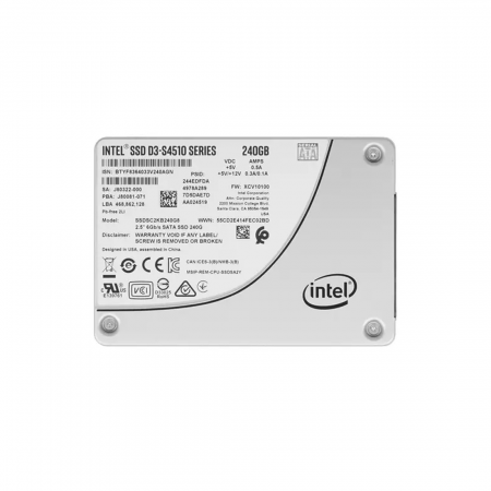 240 ГБ SSD диск Intel D3-S4510 Series (SSDSC2KB240G8) белый