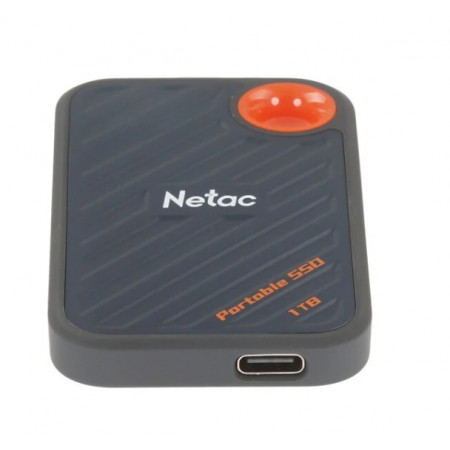 1 ТБ Внешний SSD диск Netac ZX20 (NT01ZX20-001T-32BL) черный