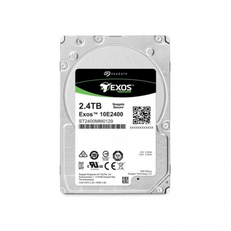 2.4 ТБ Жесткий диск Seagate Exos 10E2400 (ST2400MM0129) серый
