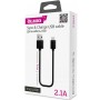 Кабель micro USB - USB 2.0 Type-A Olmio 38660 2 м черный