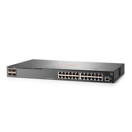 Коммутатор HPE 2930F 24G 4SFP Swch (JL259A#ABB) черный