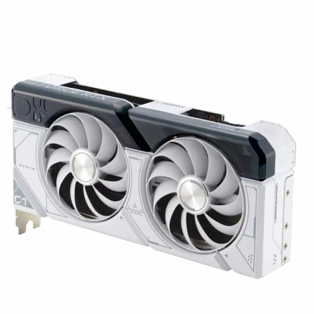 Видеокарта Asus Dual GeForce RTX 4070 SUPER White OC (DUAL-RTX4070S-O12G-WHITE) белый