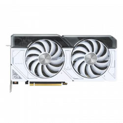 Видеокарта Asus Dual GeForce RTX 4070 SUPER White OC (DUAL-RTX4070S-O12G-WHITE) белый