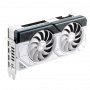 Видеокарта Asus Dual GeForce RTX 4070 SUPER White OC (DUAL-RTX4070S-O12G-WHITE) белый