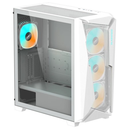 Корпус GIGABYTE C301 GLASS WHITE V2 (C301GW V2) белый