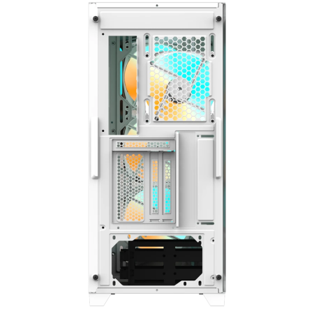 Корпус GIGABYTE C301 GLASS WHITE V2 (C301GW V2) белый