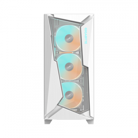 Корпус GIGABYTE C301 GLASS WHITE V2 (GB-C301GW V2) белый