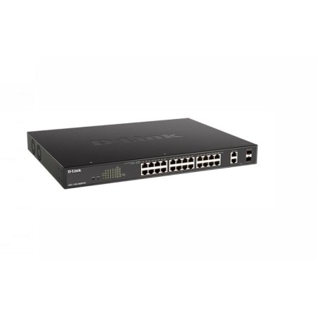 Коммутатор D-Link DGS-1100-26MPPV2/A3A черный