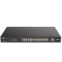 Коммутатор D-Link DGS-1100-26MPPV2/A3A черный