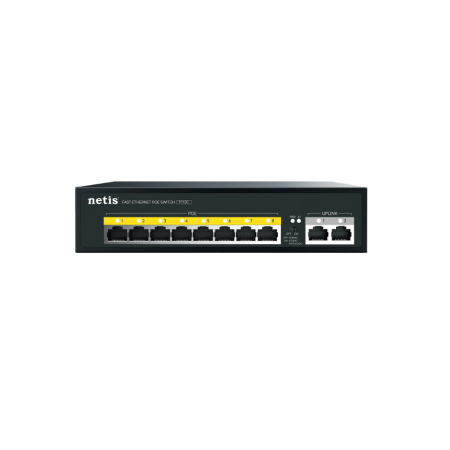 Коммутатор Netis P110C черный
