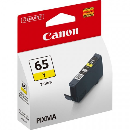 Картридж струйный CANON CLI-65 (4218C001AA) желтый