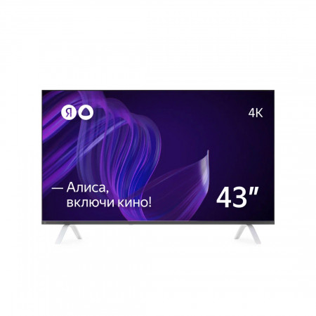 43" Телевизор Yandex YNDX-00071 черный