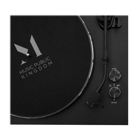 Виниловый проигрыватель Music Public Kingdom TT33AT черный