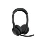 Наушники Jabra Evolve2 55 Link380c MS Stereo Stand (25599-999-889) черный