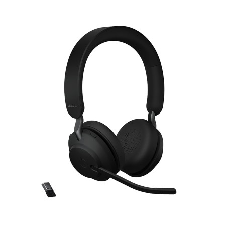 Наушники Jabra Evolve2 65 Link380a MS Stereo Stand (26599-999-989) черный