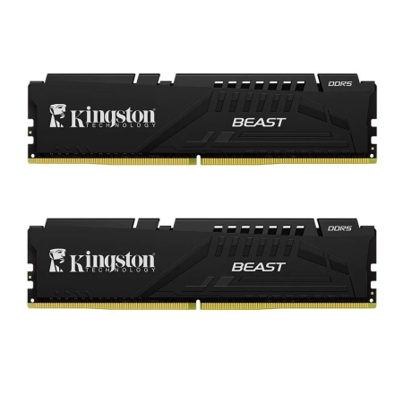 Оперативная память Kingston FURY Beast (AMD) (KF560C30BBEK2-32) 32 ГБ чёрный