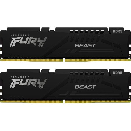 Оперативная память Kingston FURY Beast (KF560C30BBK2-32) 32 ГБ черный