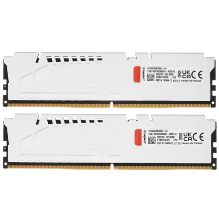 Оперативная память Kingston FURY Beast (AMD) (KF556C36BWEK2-64) 64 ГБ белый