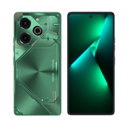 Смартфон Tecno POVA 6 Pro 5G (LI9) NFC 8 ГБ/256 ГБ зеленый (Comet Green)