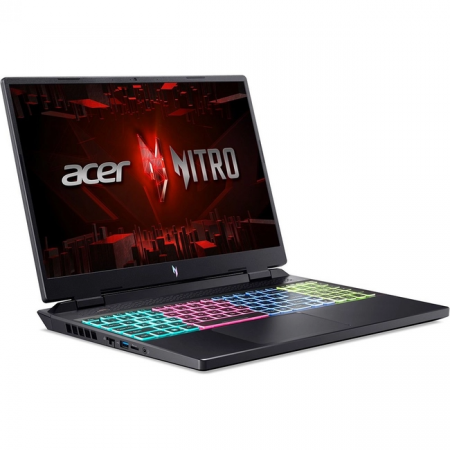 16" Ноутбук Acer Nitro 16 AN16-51-50SN (NH.QJMER.002) черный