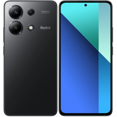 Смартфон Xiaomi Redmi Note 13 (23129RAA4G) 8 ГБ/512 ГБ чёрный (Midnight Black)