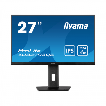 27" Монитор iiyama ProLite PL2793QS (XUB2793QS-B1) чёрный