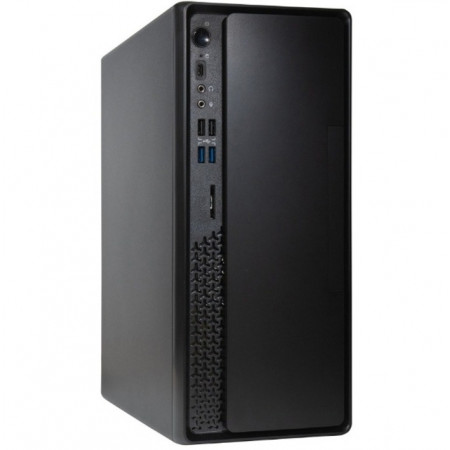 Системный блок Core i3-12100-3.3GHz/H610/RAM 8GB/SSD 512GB/no DVD/300W черный