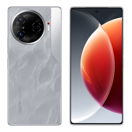 Смартфон Tecno CAMON 30 Pro 5G (CL8) (NFC) 12 ГБ/512 ГБ серебристый (Snowy Silver)