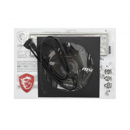 Материнская плата MSI B550M PRO-VDH чёрный