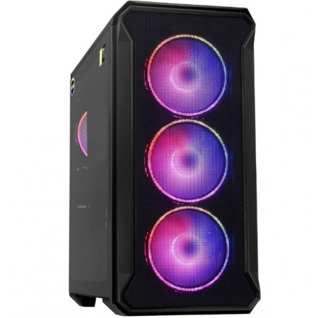 Системный блок Core i3-12100F-3.3GHz/H610/RAM 16GB/SSD 1TB/RTX3050-8GB/no DVD/600W/ черный