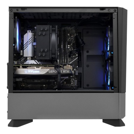 Системный блок Core i5-12400F-2.5GHz/B760/RAM 16GB/SSD 1TB (M.2)/RTX4060Ti-16GB/no DVD/750W/ черный
