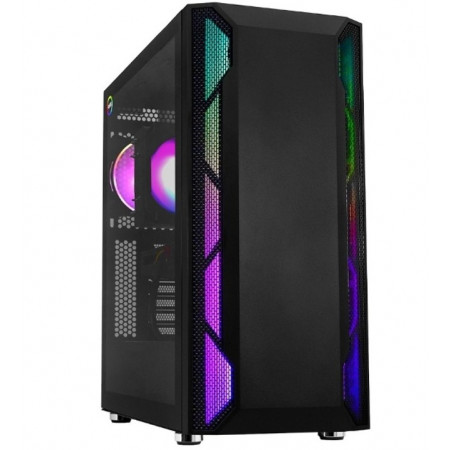 Системный блок Core i7-12700F-2.1GHz/B760/RAM 16GB/SSD 512GB (M.2)/RX 5700XT-8GB/no DVD/700W/ черный