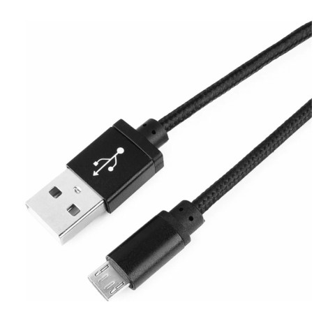 Кабель micro USB - USB 2.0 Type-A Cablexpert CC-mUSB2bk1m 1 м черный