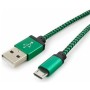 Кабель micro USB - USB 2.0 Type-A Cablexpert CC-mUSB2gn1m 1 м зеленый