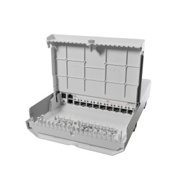 Коммутатор MikroTik netFiber 9 (CRS310-1G-5S-4S+OUT) белый