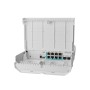 Коммутатор MikroTik NetPower Lite 7R (CSS610-1Gi-7R-2S+OUT) белый