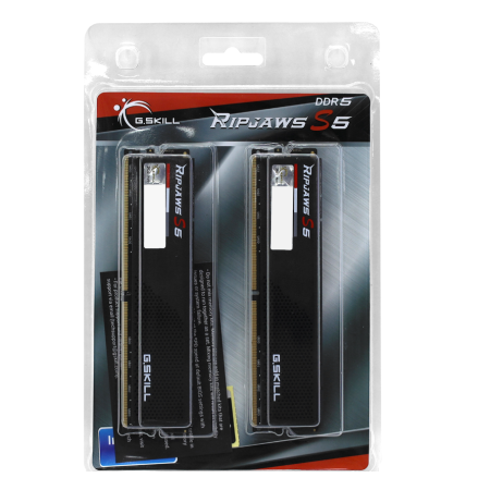 Оперативная память G.Skill RIPJAWS S5 (F5-5600J4645A16GX2-RS5K) 32 ГБ черный