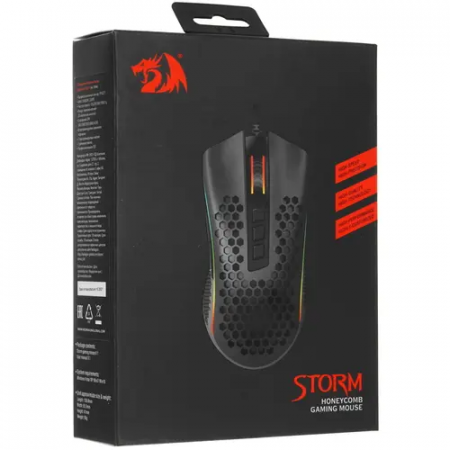 Мышь проводная Redragon Storm (77854) черный