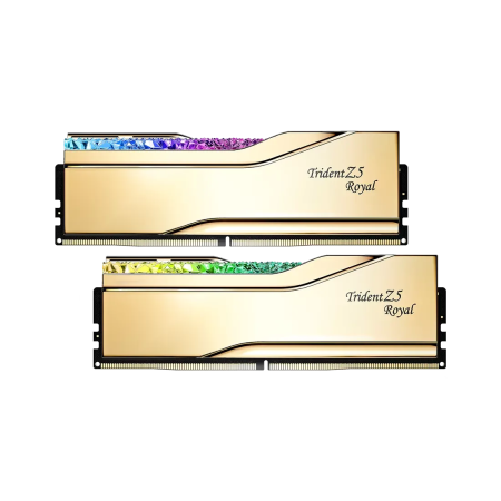 Оперативная память G.Skill Trident Z5 Royal (F5-6400J3039G16GX2-TR5G) 32 ГБ золотистый