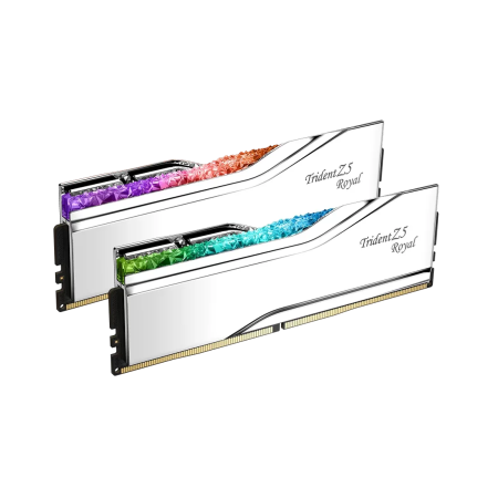 Оперативная память G.Skill Trident Z5 Royal (F5-7200J3445G16GX2-TR5S) 32 ГБ серебристый