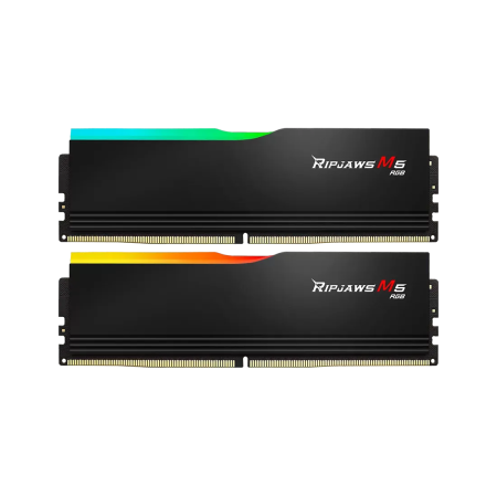 Оперативная память G.Skill RipJaws M5 RGB (F5-6400J3239G32GX2-RM5RK) 64 ГБ чёрный