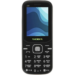 Мобильный телефон Texet TM-219 чёрный